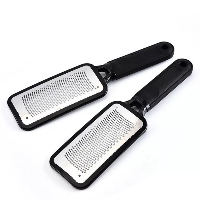 Beauty machine Dual Sided Foot File Heel Grater For The Feet Pedicure Rasp Remover wooden Scrub Manicure Nail Tools