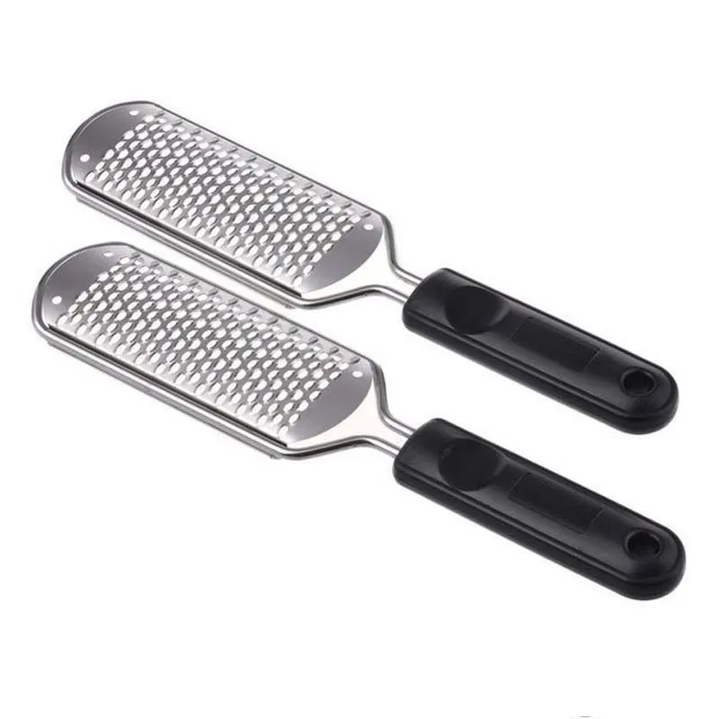 Foot Files Kit Foot Rasp and Double-Sided Heel File Pedicure Tools Callus Remover Stainless Steel