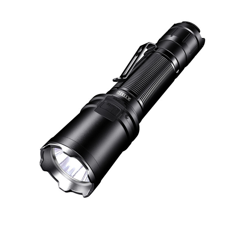 1300 Lumens  Maximum Beam Distance Rechargeable Large Battery Flashlight