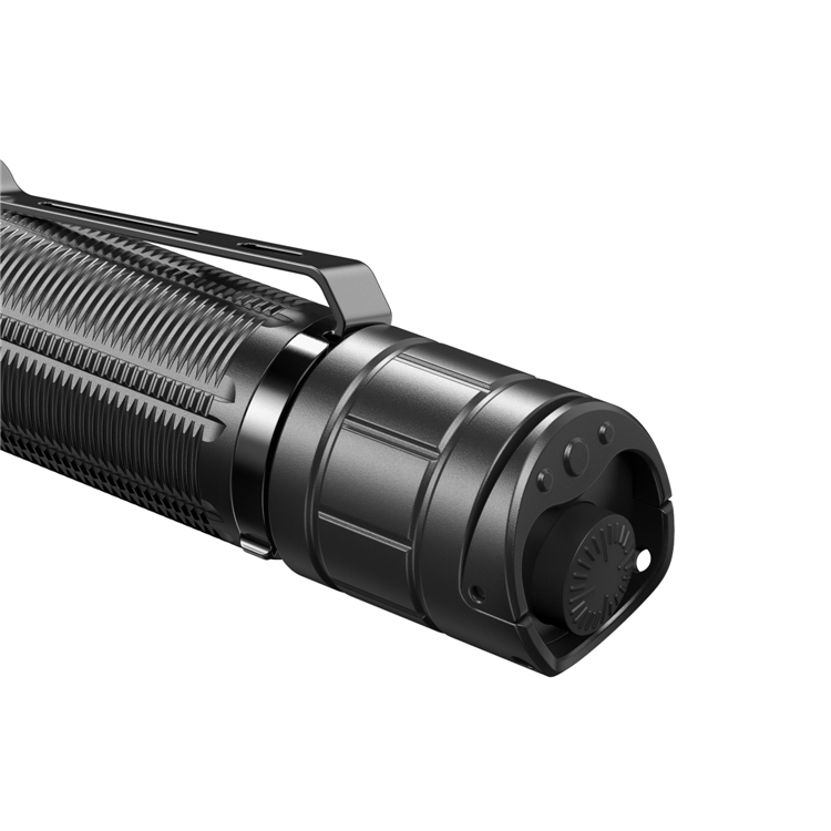 KLARUS XT11GT Pro 2200 Lumens USB C Rechargeable Tactical Flashlight, Instant Reaction Dual Tail Switches