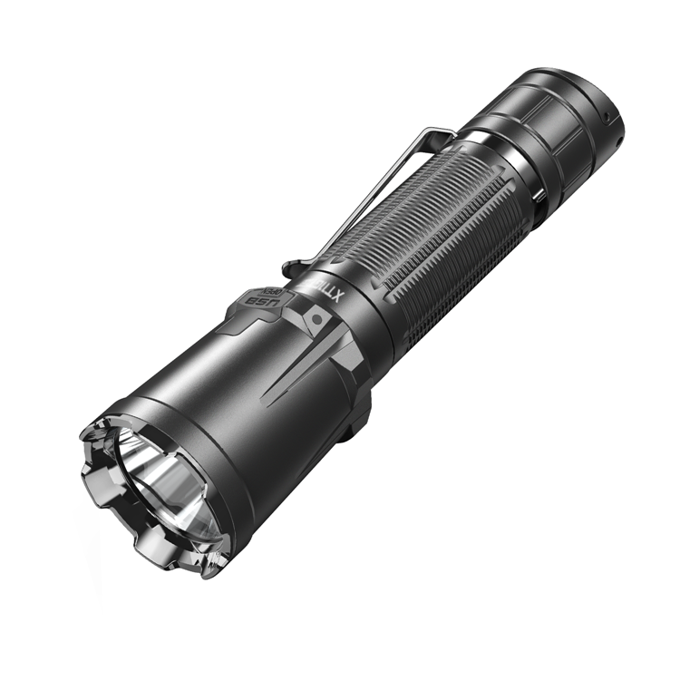 KLARUS XT11S 1100 Lumens Super Compact Professional LED Tactical Flashlight, Beam Reach 330m, Rechargeable 18650 Flashlight