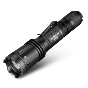 XT11 Tactical Flashlight 1060 Lumens Dual Switch Military Use Self Defense High Power Torch Light