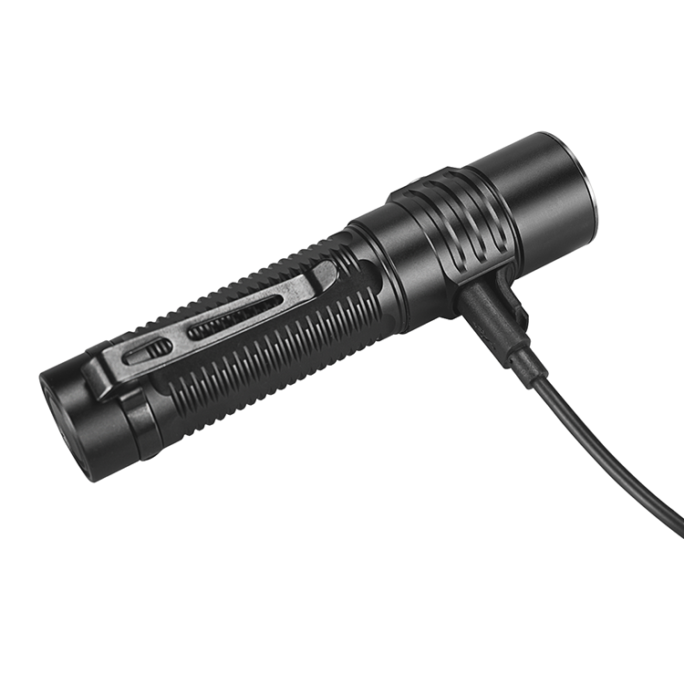 KLARUS G15 4000 Lumens Ultra Bright Rechargeable EDC Flashlight, XHP70.2 LED Compact Side Switch LED Flashlight