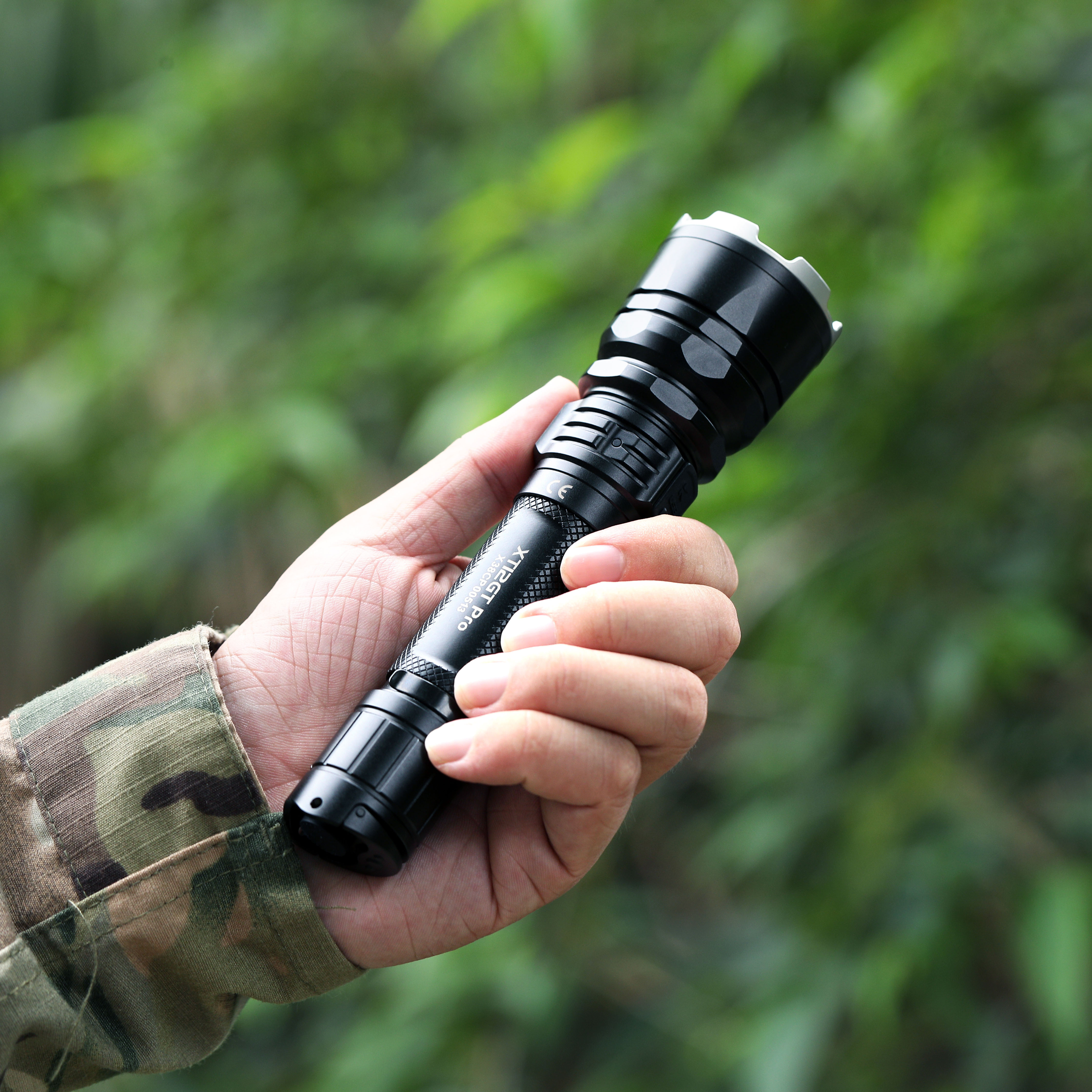 Super Bright 1600 Lumen Handheld Tac Flash Lights Pocket Tactical Linterna Survival Electrician Powerful EDC LED Flashlights