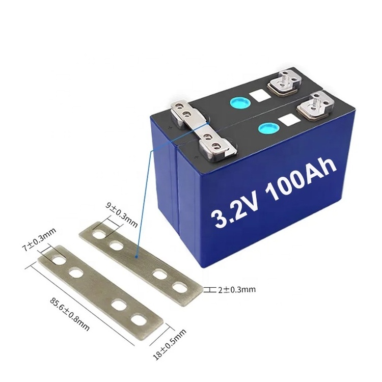 Grade A 100AH 3.2V LFP Lithium Iron LiFePO4 Prismatic Battery Cell 100 Ah 12V 24V 36V 48V 72V Electric vehicle Build