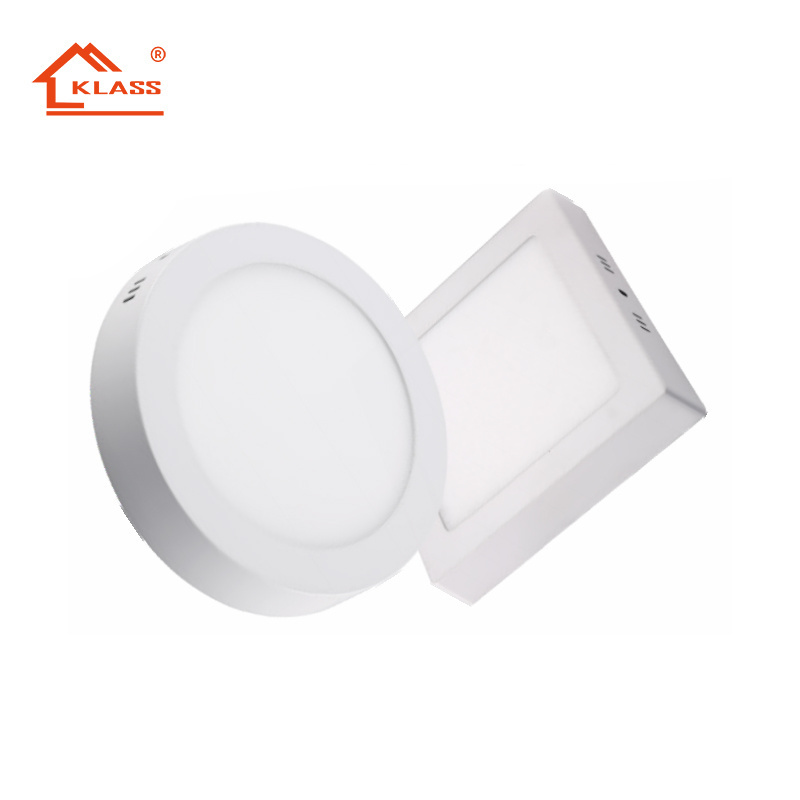 KLASS 2024 led ceiling 6w 12w 18w 24w round square CE ROHS 5500k 2700k 6000k led panel light smart light