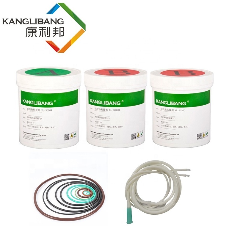 Heat Bonding Silicone Adhesive For Silicone O Ring Tube Gasket Bonding Silicone Glue