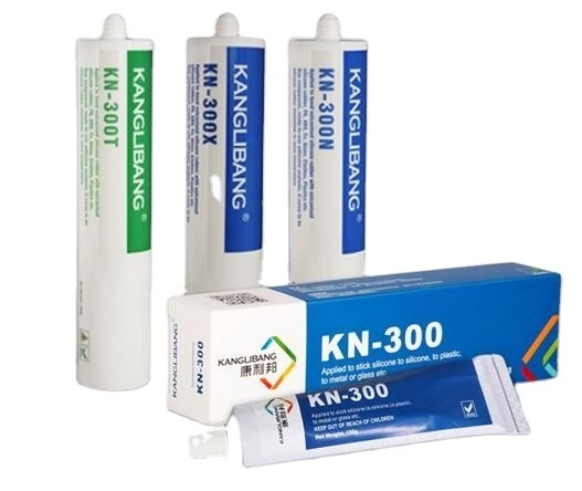 Kanglibang RTV silicone adhesive glue KN-300 for rubber plastic metal bonding silicone glue