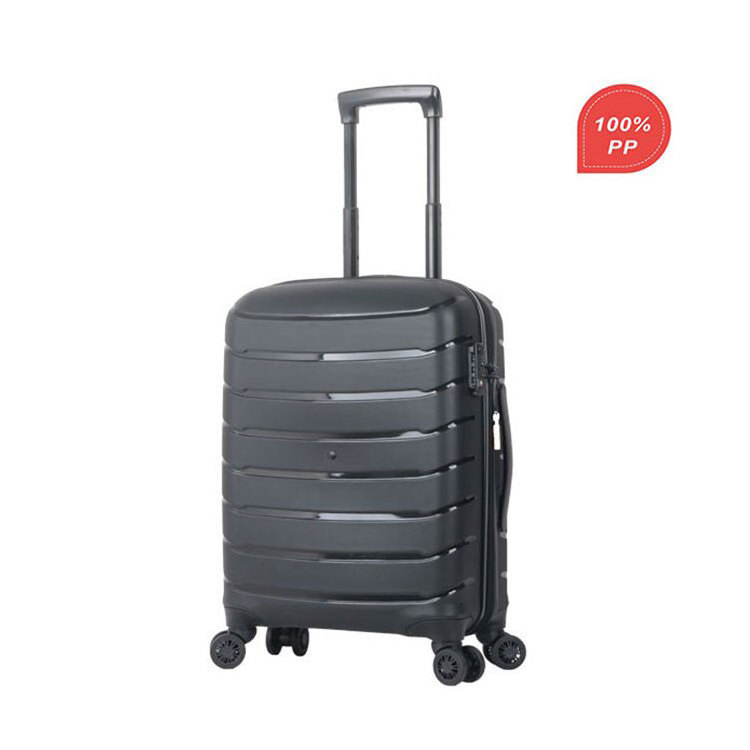 Factory Supply High Quality Carry on Suitcase PP Cabin Case Customized Luggage with TSA Lock for Travel Business