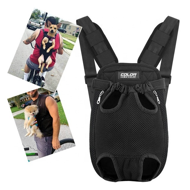 Pet Travel Bag Breathable Mesh Pet Backpack Portable Cross-body Pet Bag for Dogs Cats