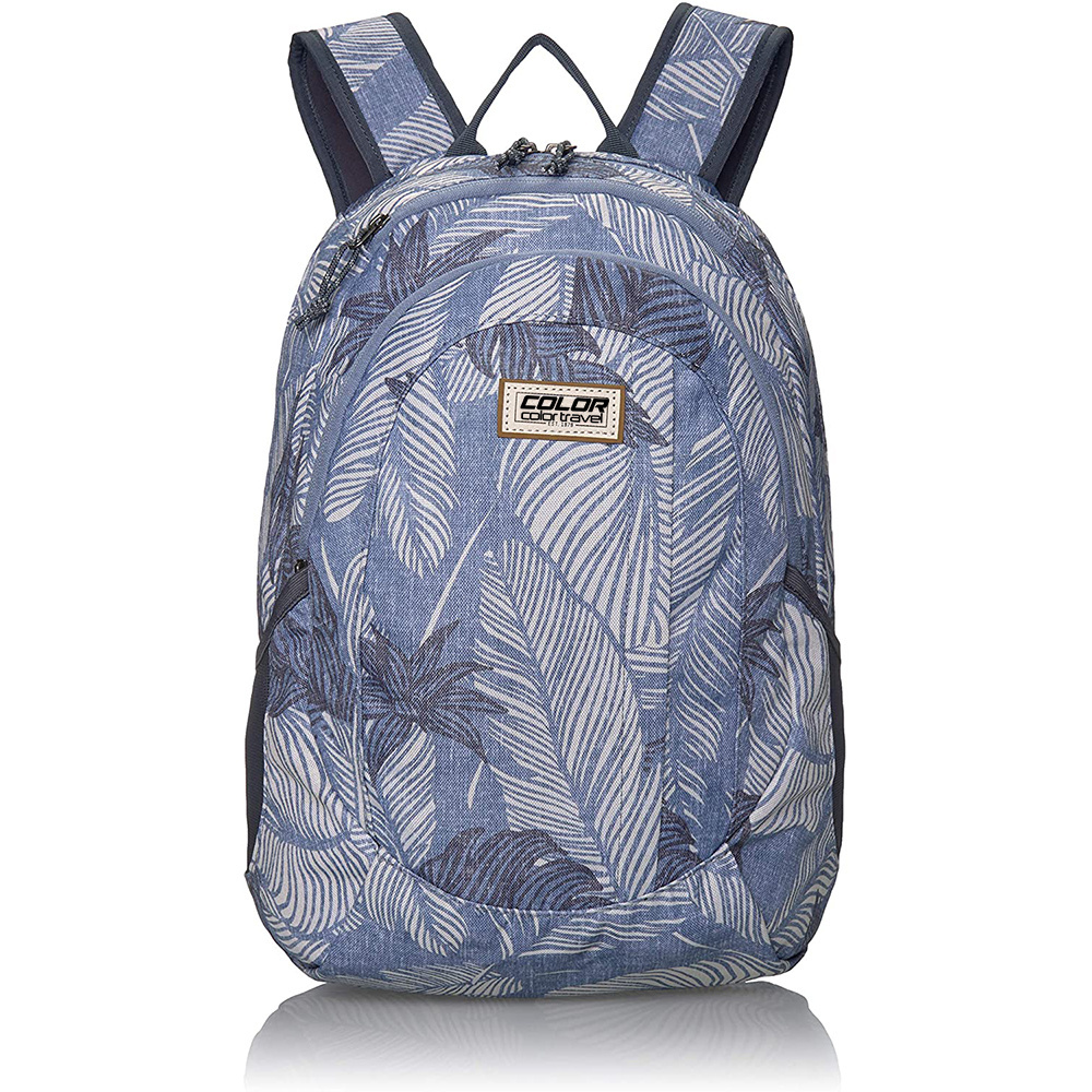 Stylish Print 3 Layers Bookbag School Backpack with Multiple Dividers Comfortable Back Foam for Men Women College Students