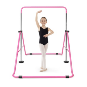 Expandable Adjustable Height Steel Gymnastic Horizontal Bars Junior Training Bar Children Folding Training Monkey Bars Kids