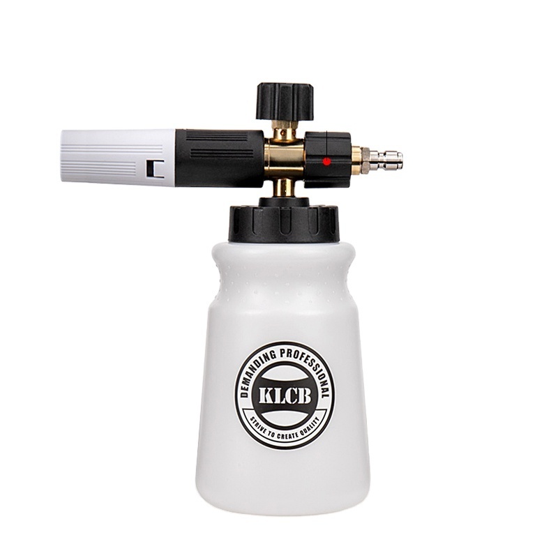 KLCB High Pressure Car Wash Foam Cannon Foam Spray Cannon Bottle Big Nozzle Foam Cannon