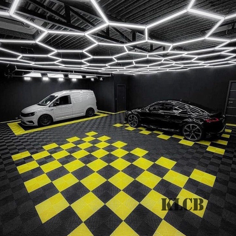 KLCB Car  detailing  light garage  led light  car detail garages hexagonal light