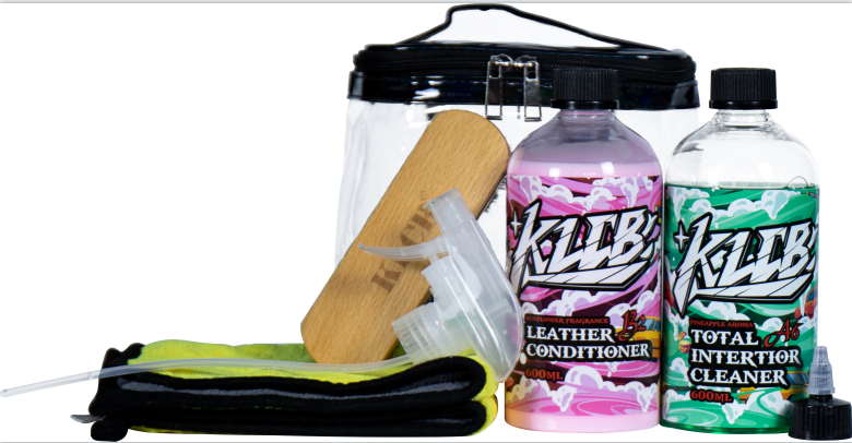 Car clean kit interior clean leather conditioner car detailing products foam cleaner spray multi-purpose car wash kit