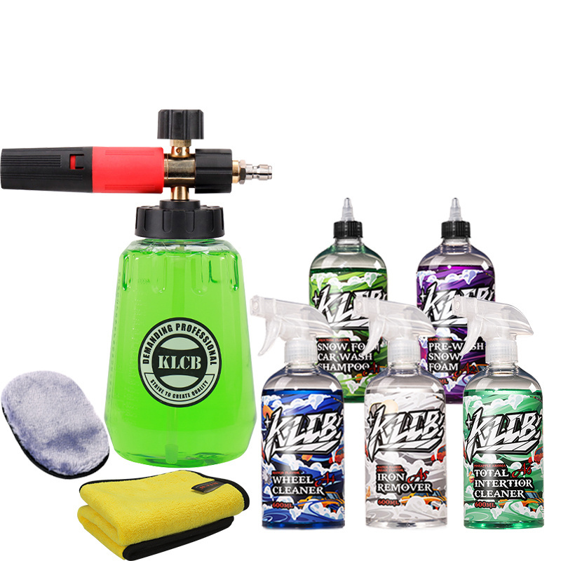 Wholesale High Concentrated Car Wash Shampoo Wax OEM Car Clean Kit Surface Clean Exterior Car Wash