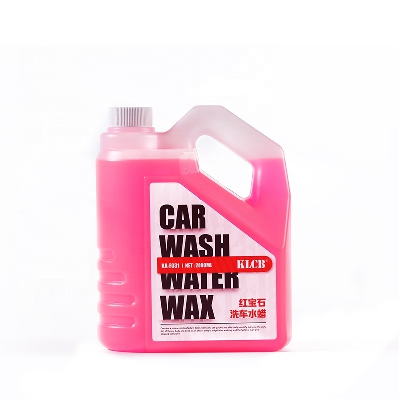 KLCB CARNAUBA WASH & WAX Car Cleaner Wash Liquid Foam Wash Shampoo 3 In 1 Clean/Wax/Shine Snow Foam  Concentrate Car wash