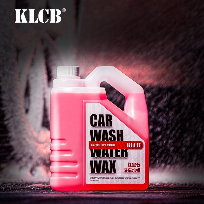 KLCB CARNAUBA WASH & WAX Car Cleaner Wash Liquid Foam Wash Shampoo 3 In 1 Clean/Wax/Shine Snow Foam  Concentrate Car wash