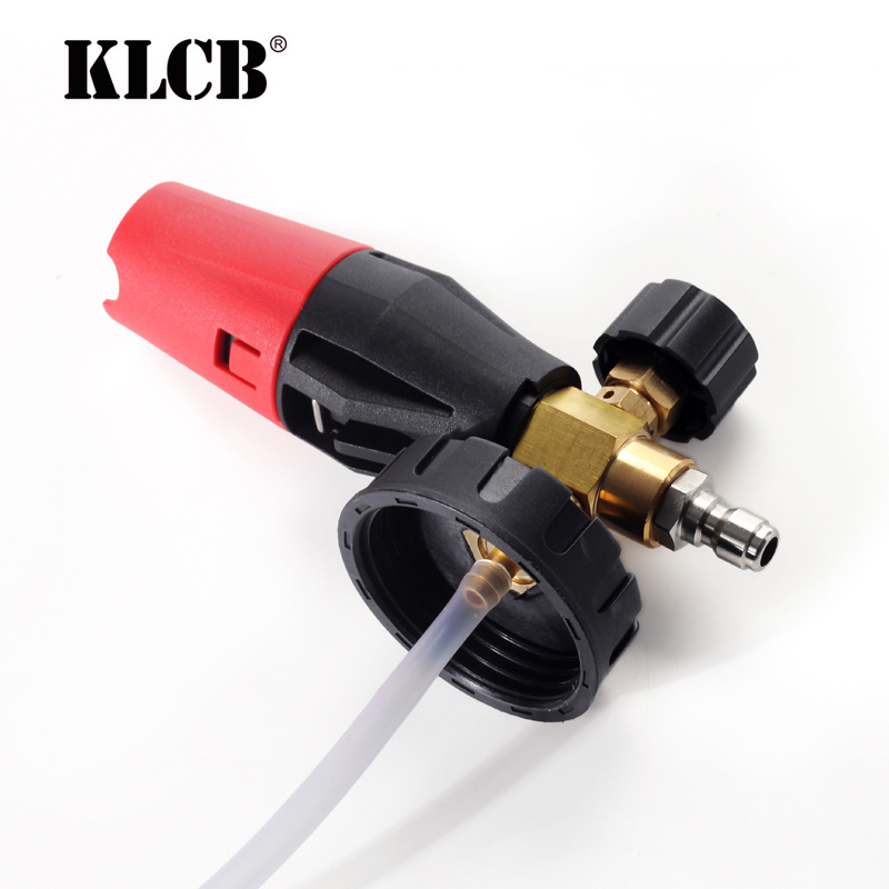 KLCB High Quality foam sprayer copper sprayer for High Pressure wash gun Snow Car Foam Cannon