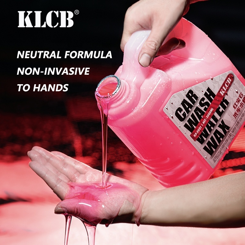 KLCB CARNAUBA WASH & WAX Car Cleaner Wash Liquid Foam Wash Shampoo 3 In 1 Clean/Wax/Shine Snow Foam  Concentrate Car wash