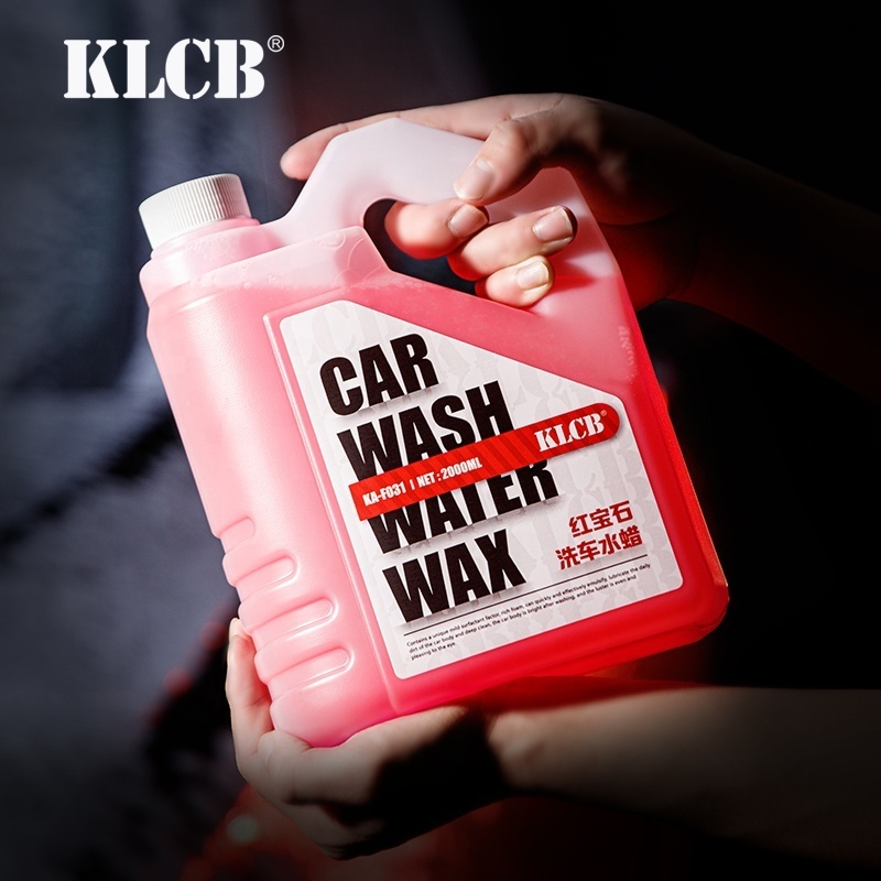 KLCB CARNAUBA WASH & WAX Car Cleaner Wash Liquid Foam Wash Shampoo 3 In 1 Clean/Wax/Shine Snow Foam  Concentrate Car wash