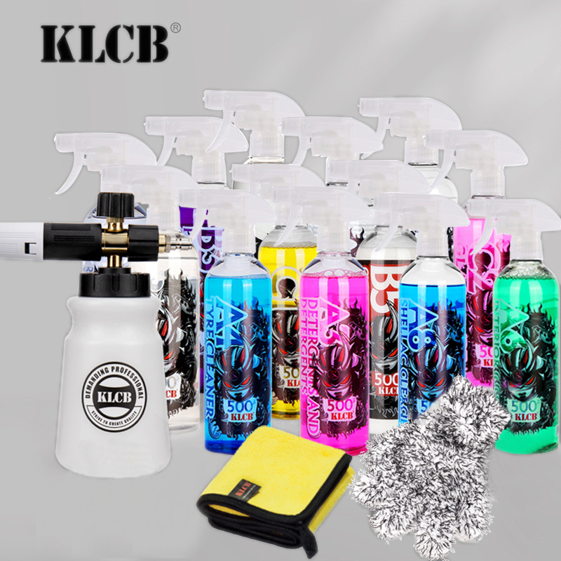 Wholesale High Concentrated Car Wash Shampoo Wax OEM Car Clean Kit Surface Clean Exterior Car Wash