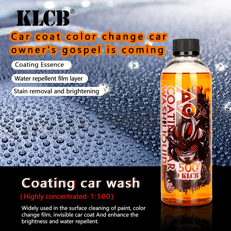 Hot-sell carnaube wax car wash shampoo ceramic quick hyper foam cleaner foam concentrate for car wash