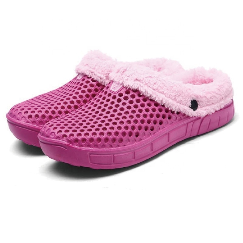 2022 newest Cheap Waterproof Cotton Slippers for Women Winter Indoor Couple Home Warm Plush Slipper