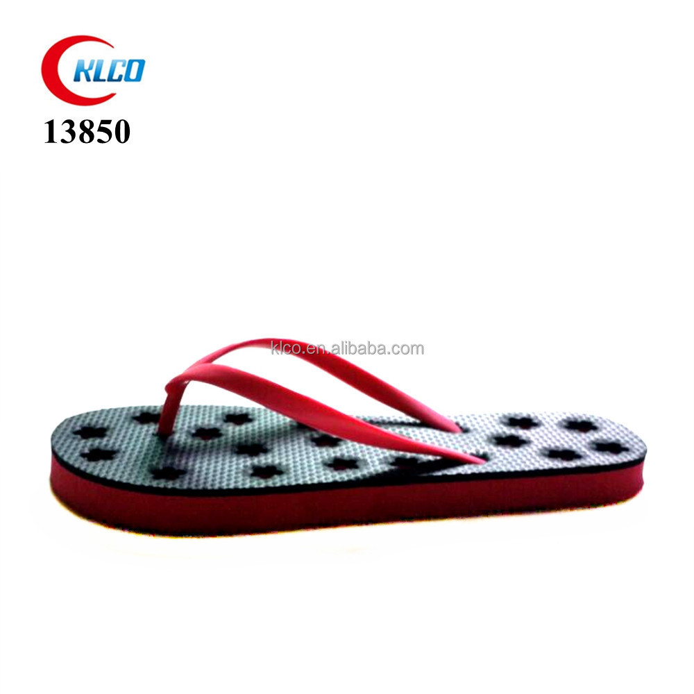 dot  pattern cheap wholesale shoes bathroom slippers girl's flip flops