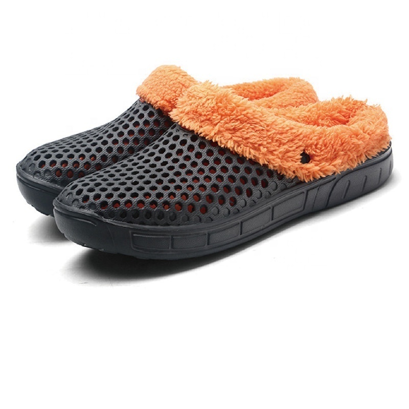 2022 newest Cheap Waterproof Cotton Slippers for Women Winter Indoor Couple Home Warm Plush Slipper