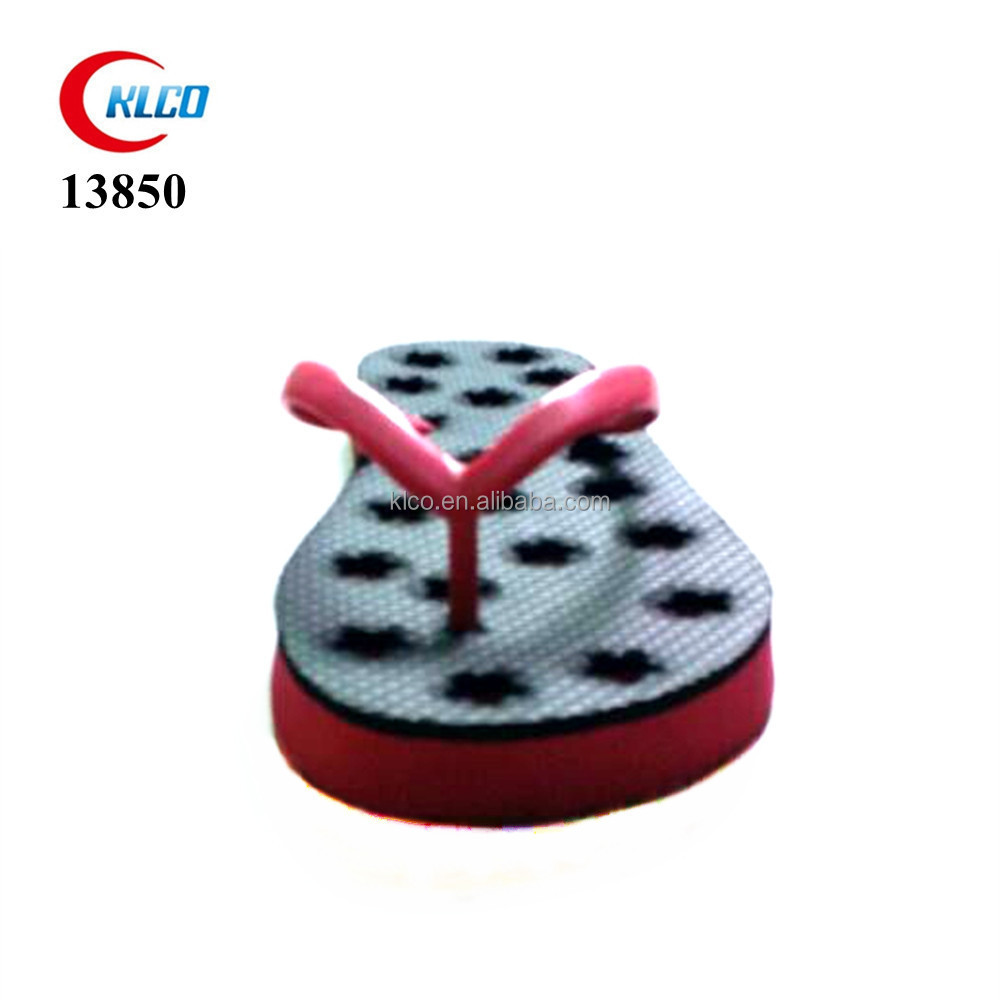 dot  pattern cheap wholesale shoes bathroom slippers girl's flip flops