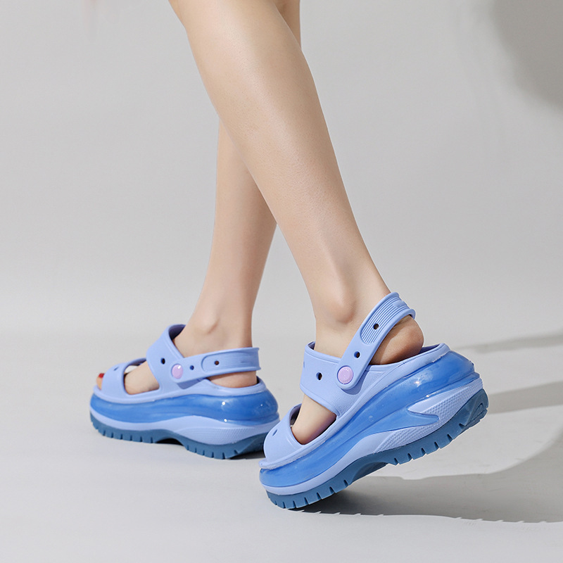 2023 new style women garden shoes fashionable thick bottom anti slip summer girl sandal slippers