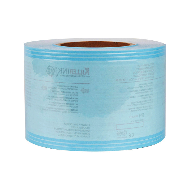 China Top Wholesale Disposable Medical Heat Sealing Flat Autoclave Sterilization Pouch Roll /reel for medical package