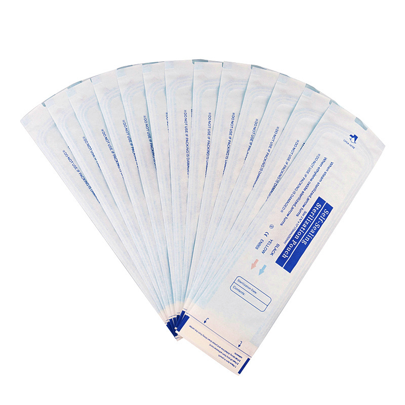 CLEAN DENTAL Dental Disposable Self Sealing Dry Heat Medipack Sterilization Pouch With Dual Indicators