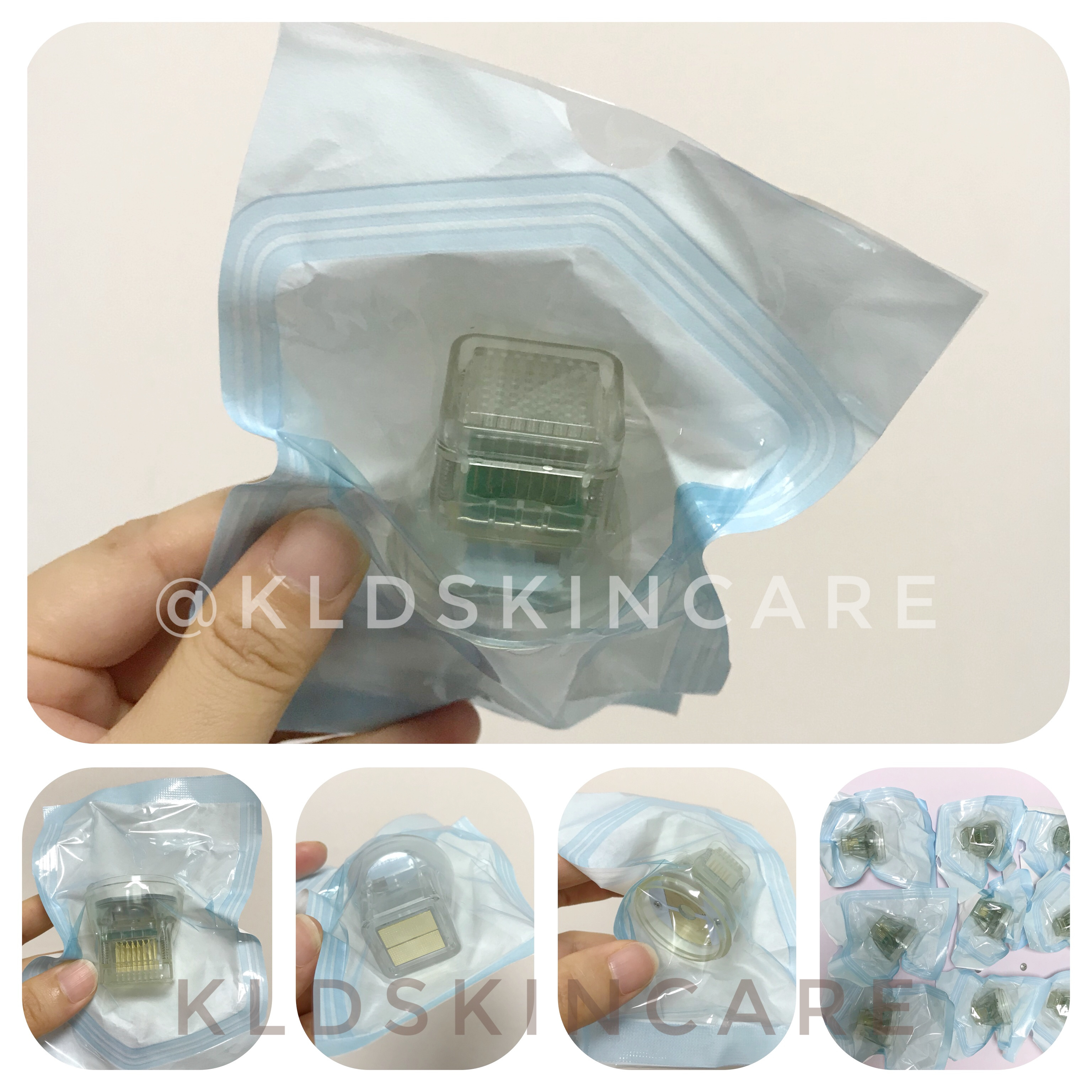 Hight quality rf microneedle gold cartridges For micromeedle therapy system Machine Anti aging rf equipment