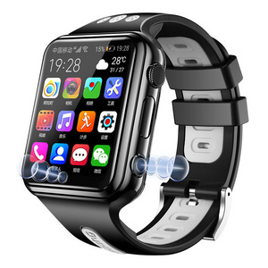 Free APP download LBS WIF GPS live location tracker children study helper 4G luxury smart watch with gps tracker