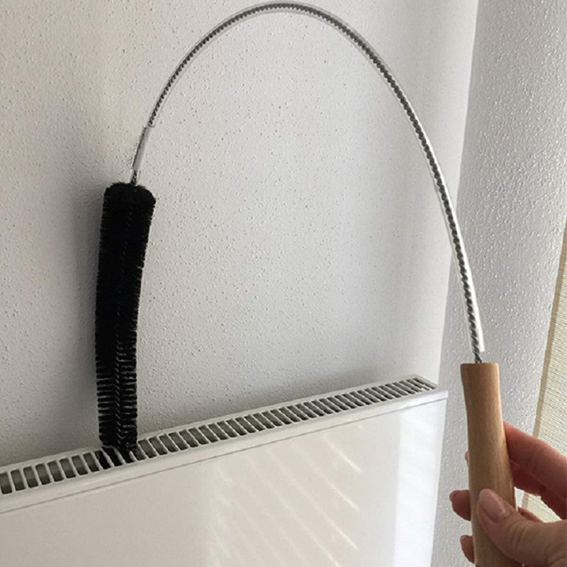 Extra Long Refrigerator Cleaner Dryer Vent Cleaning Brush Bendable Pipe Tube Cleaner Brush