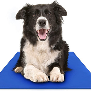 Pets Cooling Mat Summer Dog Non-Toxic Durable Self Cooling Gel Pad for Kennels, Crates and Beds