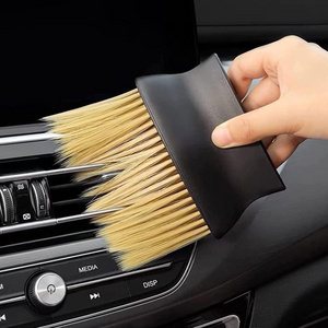 Soft Bristles Detailing Brush Dusting Tool Car Cleaning Brushes Duster Auto Interior Dust Brush