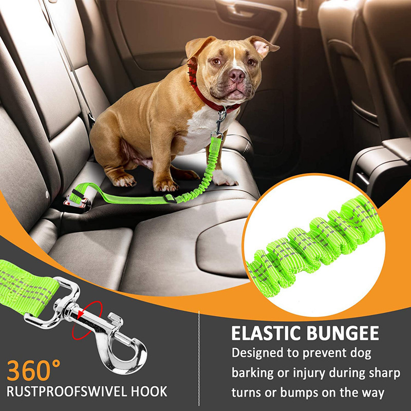 Pet Accessories Adjustable Dog Safety Leads Car Vehicle Seat Belt Pet Dog Seat Belt