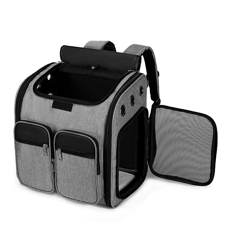 New Large Capacity Pet Bag Ventilated Design Pet Travel Carrier Backpack Cat Carrier Dog Carrier