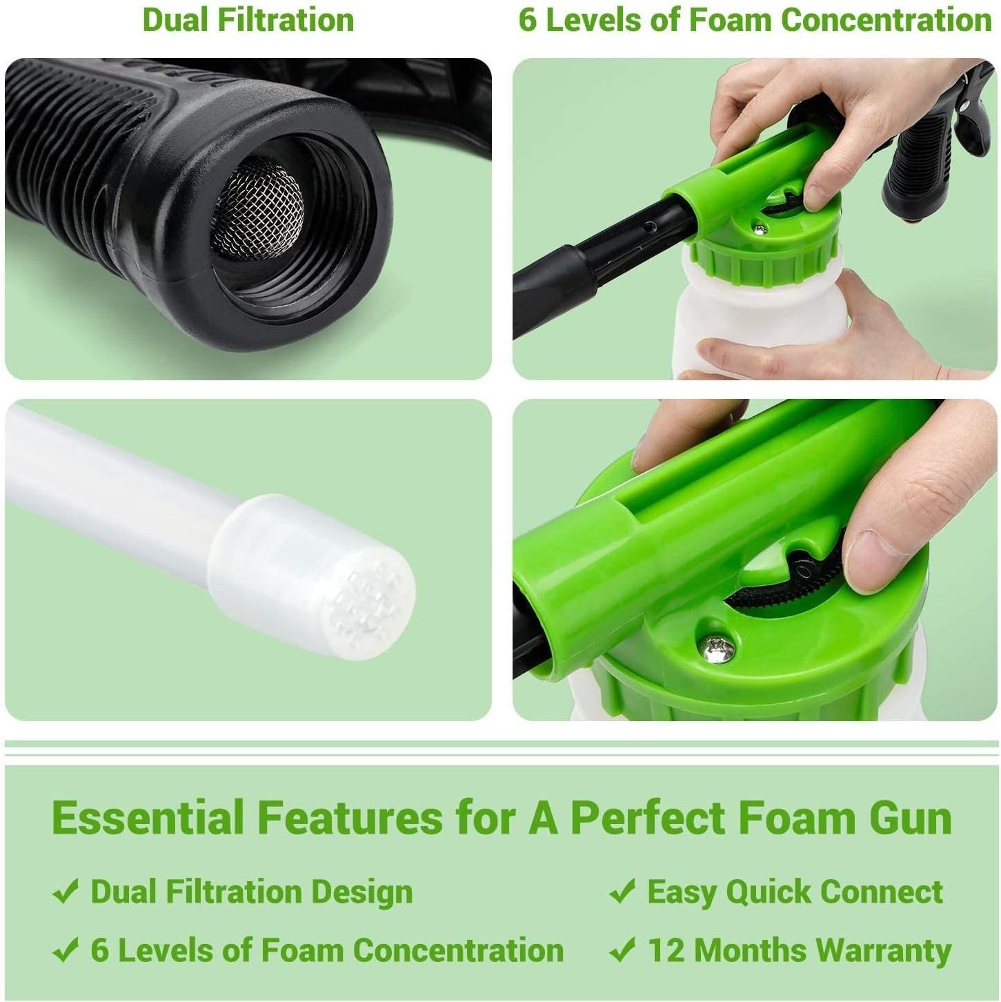 Wholesale Car Cleaning Tool Accessories Car Wash Soap Sprayer Wash Foam Gun