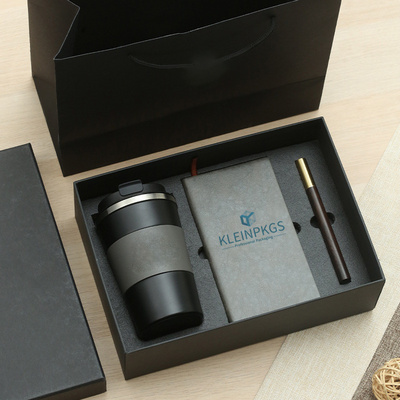 Custom Logo Promotional Cup Umbrella Mens Gift Box Set Luxury Business Gifts