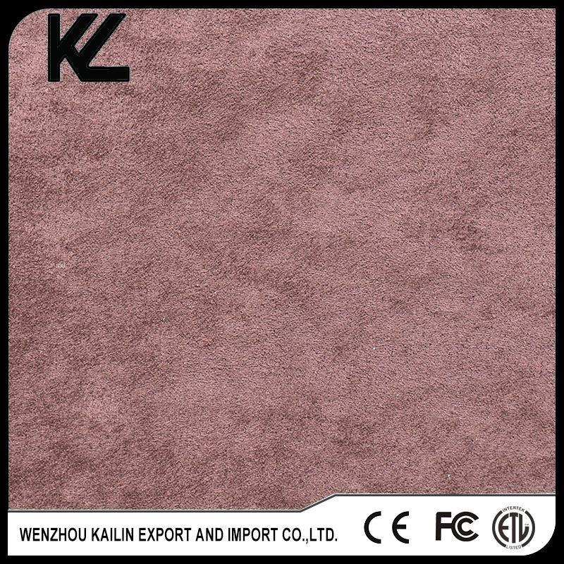 Textile Knitting Polyester Plain Dyed Bonded Scuba Suede Fabric