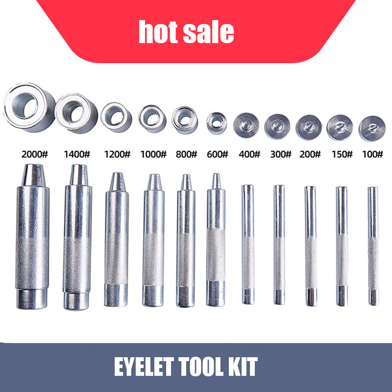 DIY Tool Eyelet Setter Kit Grommet Repair Punch Kit Grommet Installation Tool Kit