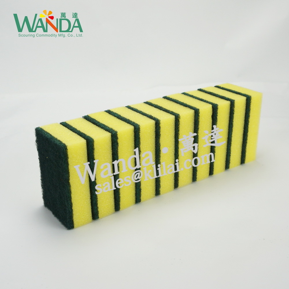 Powerful Kitchen Cleaning Polyurethane Sponge for Washing Dishes