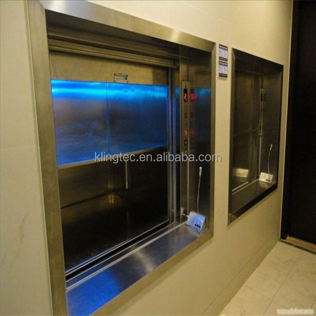 Multiple Floors Commercial Buildings Small Freight Elevator Lift Carry Food Dumbwaiter