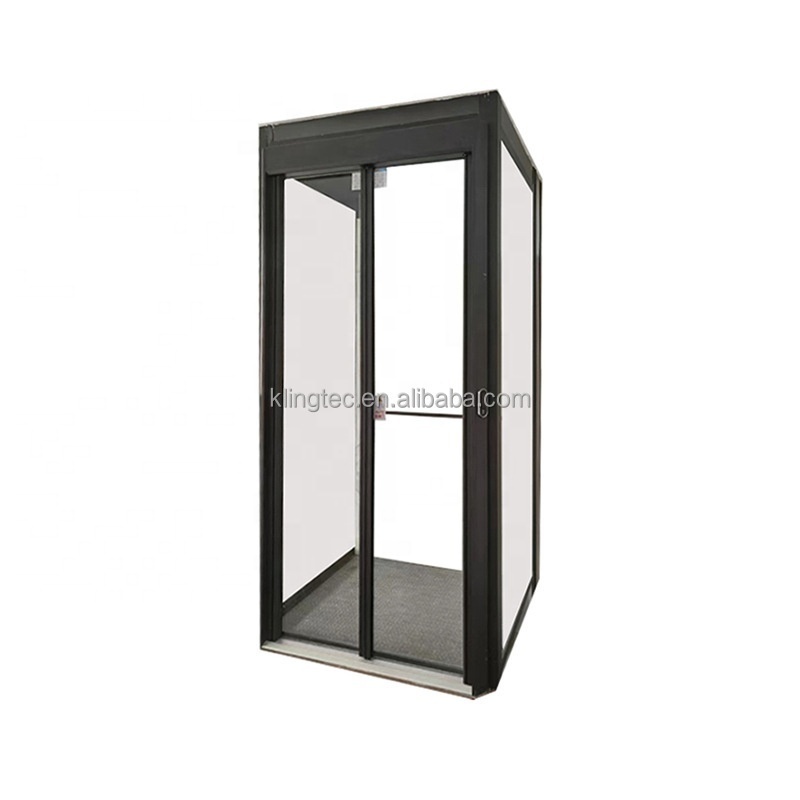 ISO9001 Standard hydraulic outdoor elevator lift for 4 floors residential house