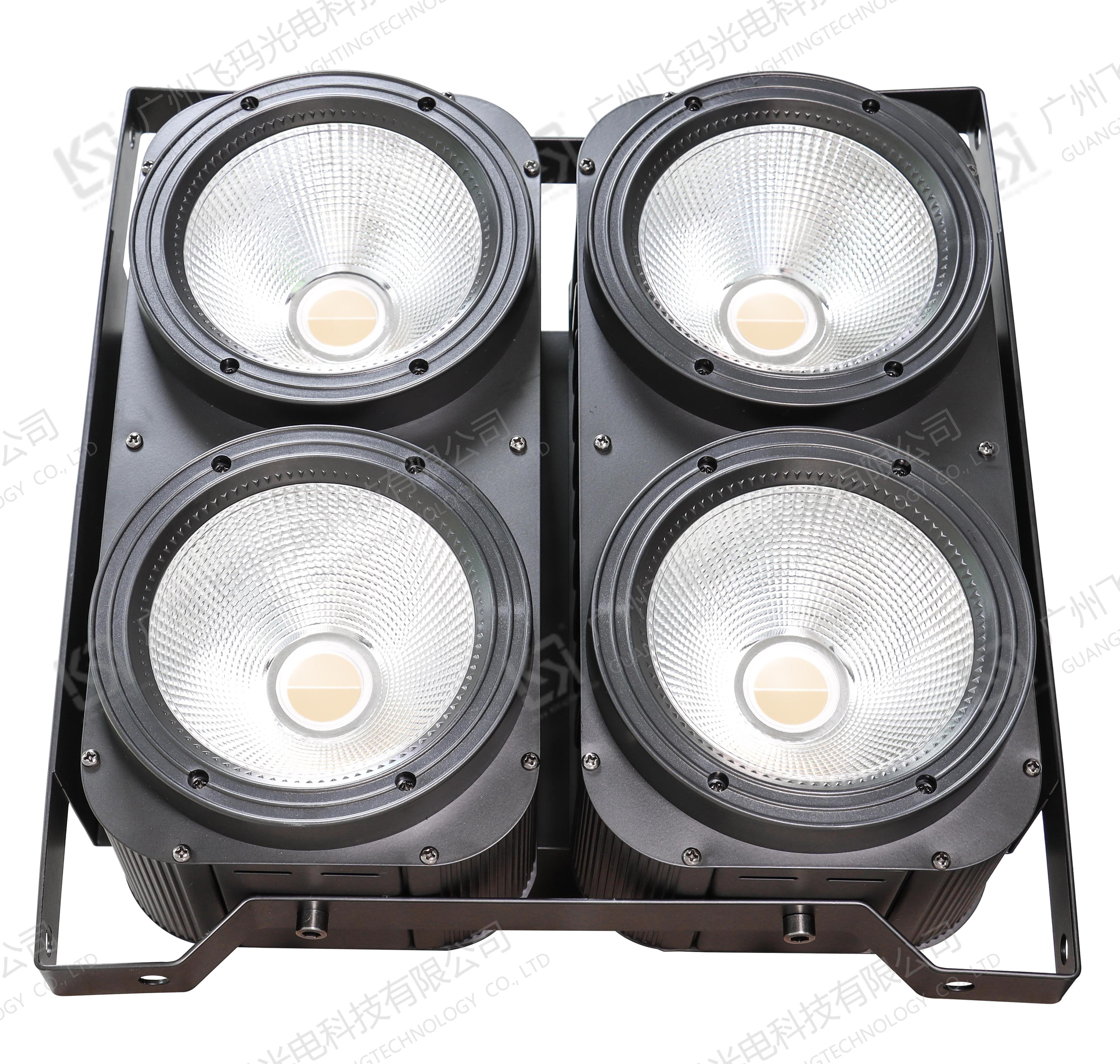 2023 series hot-selling 4*100w cob led blinder light blinder and dj disco lights with dmx control For Club, Party wedding