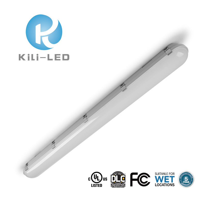 4Ft Adjustable Power And Color Temperature Led Tri Proof Light Vapor Tight Fixture